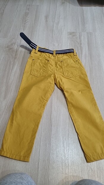 24-36 Ay Beden sarı Renk Pantolon