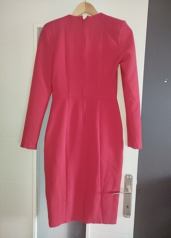 Kusursuz  kırmızı kalem elbise - Görsel 2