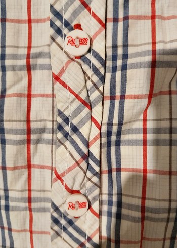 Erkek Çocuk Ekose Uzun Kollu Gömlek - Görsel 3