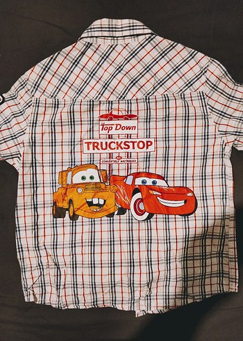 Erkek Çocuk Ekose Uzun Kollu Gömlek - Görsel 4