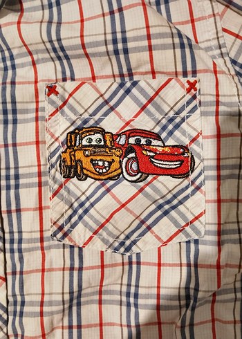 Erkek Çocuk Ekose Uzun Kollu Gömlek - Görsel 2