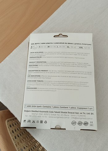  Beden kol askısı çatlak kırık incinme