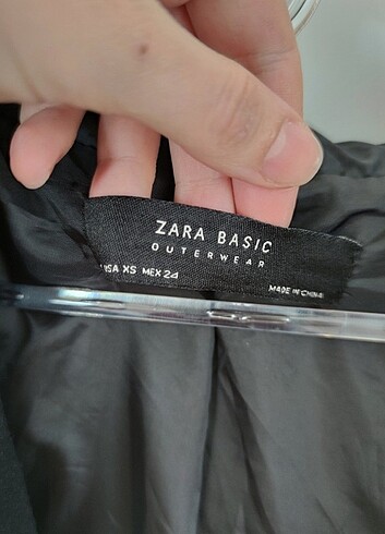 xs Beden siyah Renk Zara ceket
