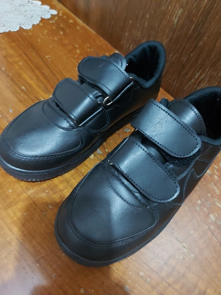 Erkek Çocuk Siyah Cırtlı Günlük Ayakkabı - Görsel 3