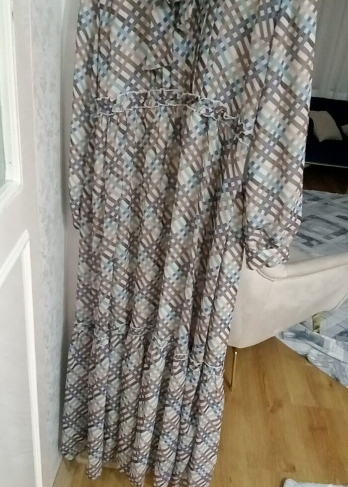 Kadın tesettür Elbise  - Görsel 5