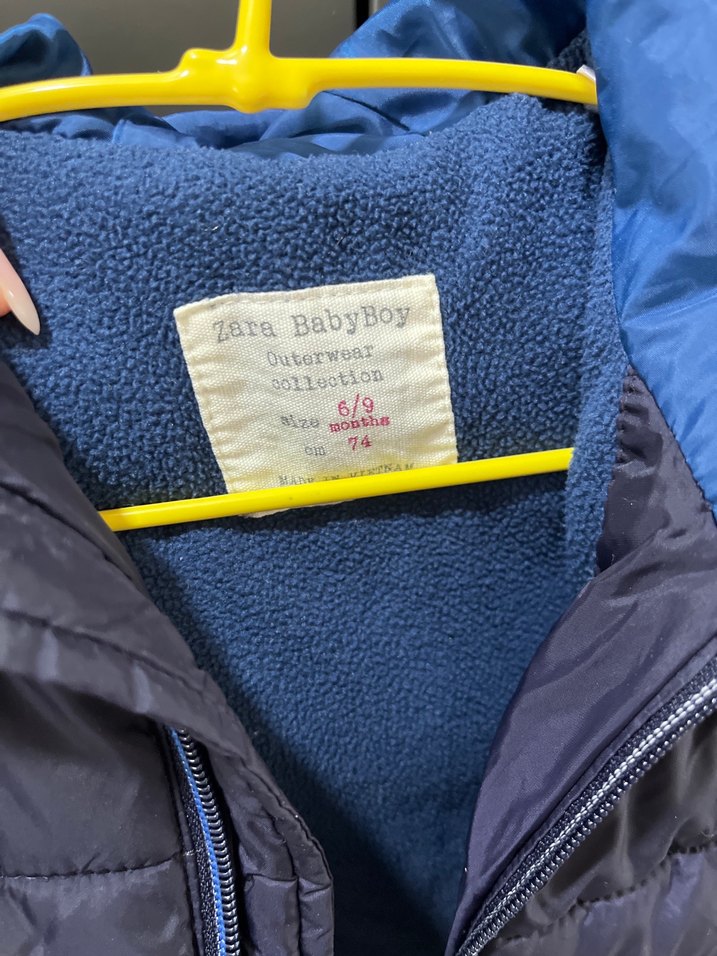 Erkek Çocuk Lacivert içi polarlı mont - Görsel 2