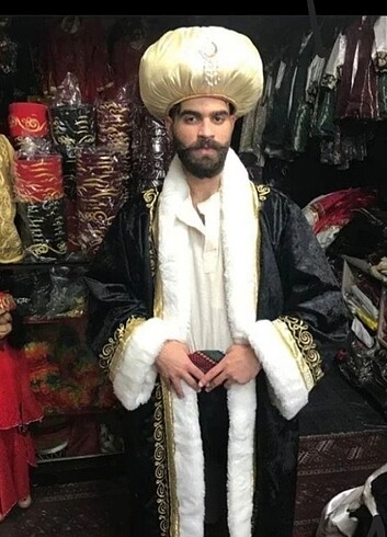 Padişah şehzade kaftan ve kavuk 