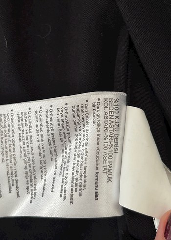 Beymen gerçek Deri Taba renk Kadın Ceket, Fermuarlı - Görsel 3