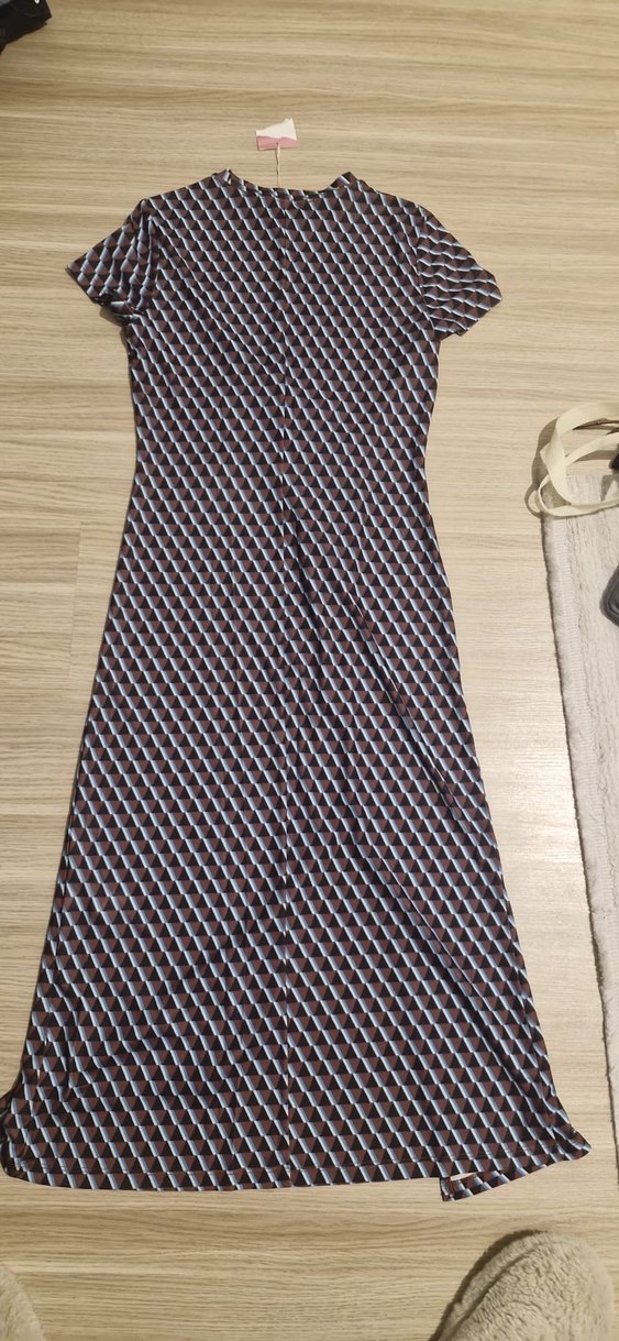 Jimmy Key Çok Renkli Uzun Triko Elbise - Görsel 4