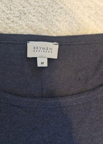 Beymen Business Mavi Çizgili Kadın Triko Bluz - Görsel 6