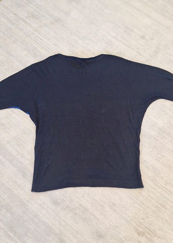 Beymen Business Mavi Çizgili Kadın Triko Bluz - Görsel 4