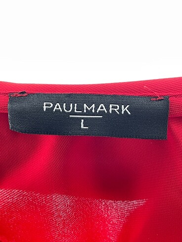 l Beden kırmızı Renk Paulmark Bluz %70 İndirimli.