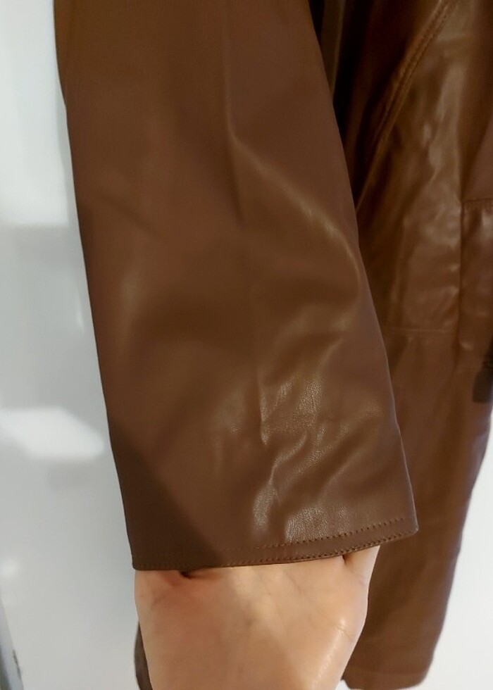 UZUN DERI CEKET - Görsel 2