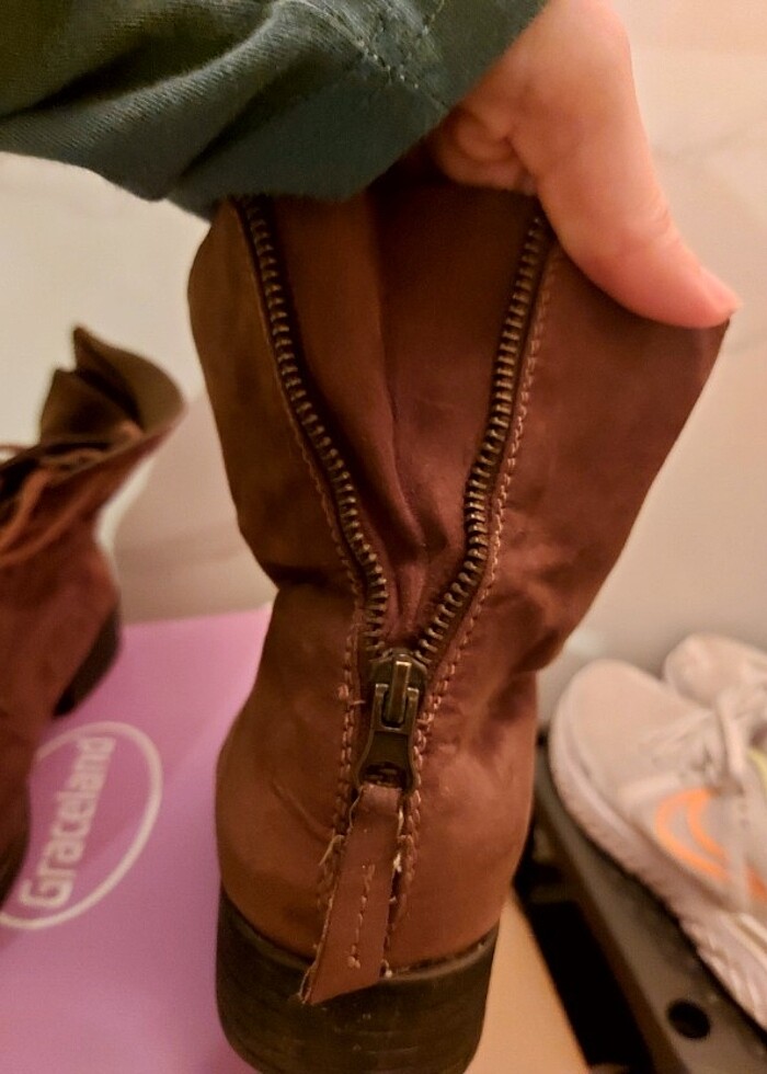 Graceland eski sezon süet bot - Görsel 3