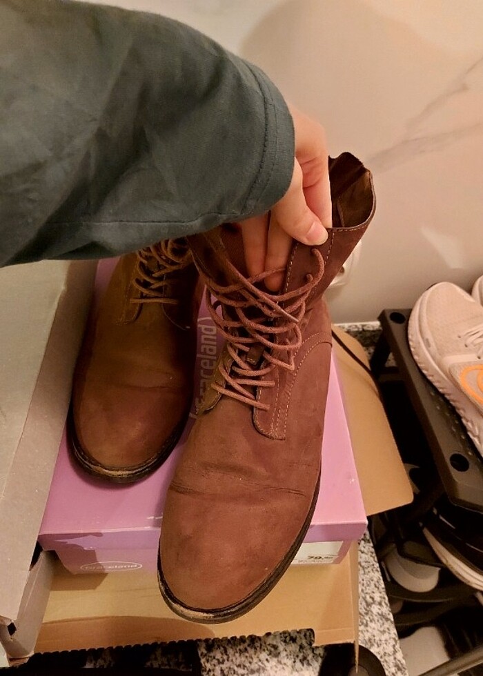 Graceland eski sezon süet bot - Görsel 4