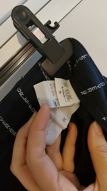 38 Beden lacivert Renk Defacto mini şort