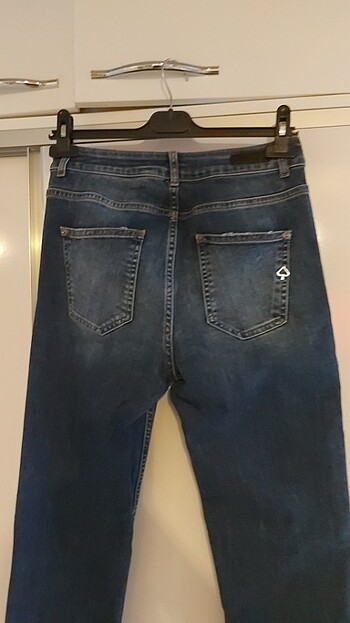 30 Beden lacivert Renk Kot pantolon
