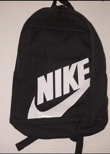 Nike Siyah beyaz Baskılı Sırt Çantası
