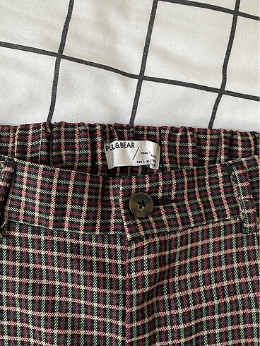 l Beden Pullbear ekose pantolon