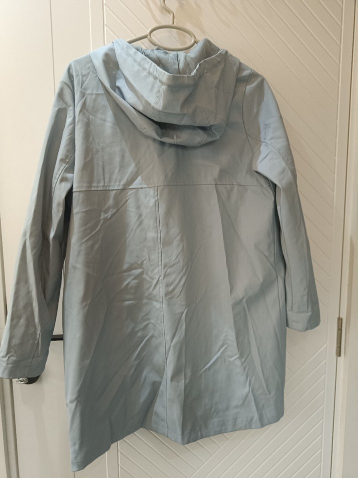 DeFacto Mavi Kadın Yağmurluk - Görsel 4