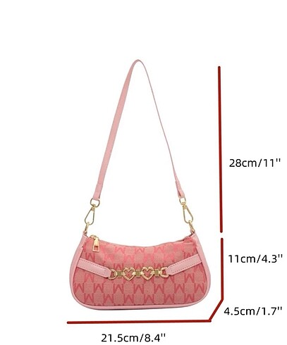 Beden lolita lempicka pembe çanta
