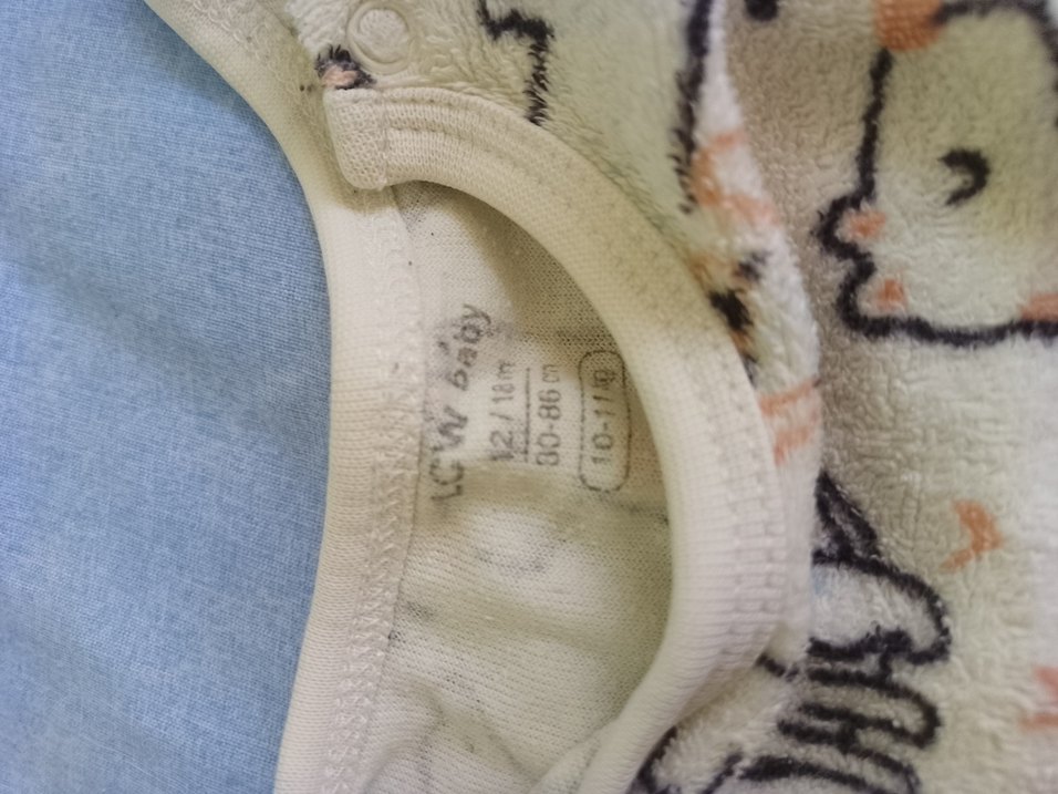 2 li Gri Bebek Uzun Kollu Body - Görsel 4