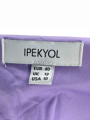 40 Beden mor Renk ipekyol Uzun Elbise %70 İndirimli.