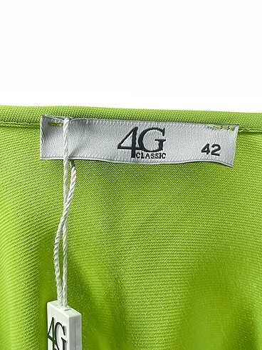 42 Beden yeşil Renk Vintage Love Bluz %70 İndirimli.
