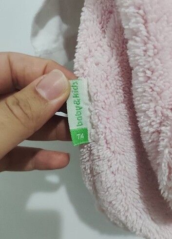 6-9 Ay Beden pembe Renk Bebek peluş yelek