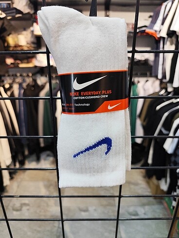 Nike tenis boy pamuklu çorap