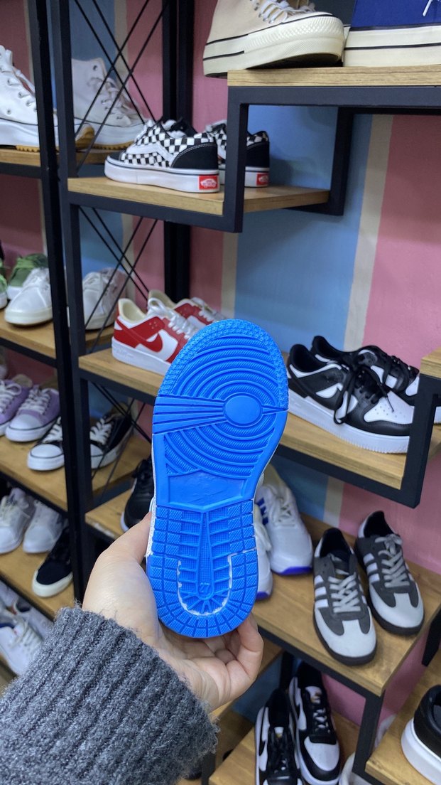 Mavi Bağcıklı Erkek Çocuk Spor Ayakkabı - Görsel 3