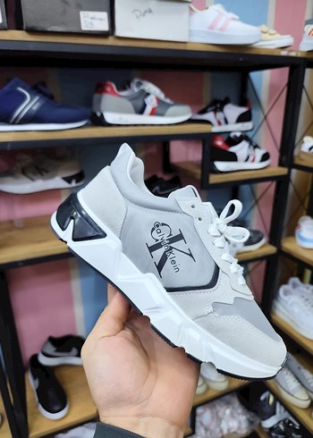 Erkek Beyaz Bağcıklı Spor Ayakkabı - Görsel 2