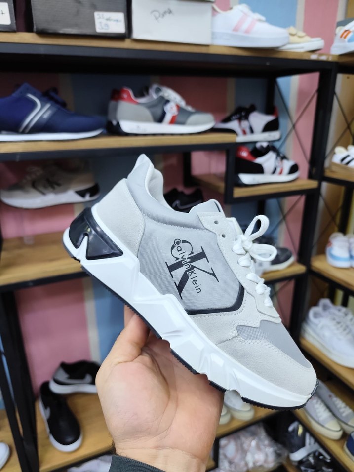 Erkek Beyaz Bağcıklı Spor Ayakkabı - Görsel 2