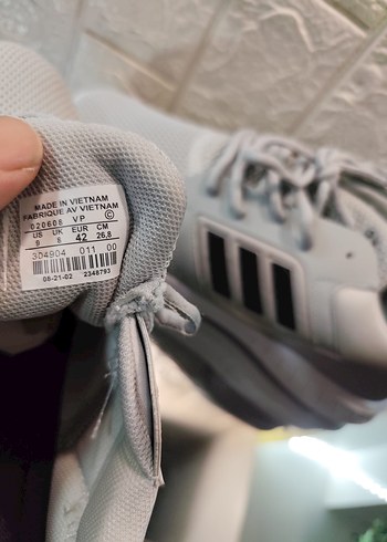 Gri Bağcıklı Erkek Spor Ayakkabı - Görsel 5