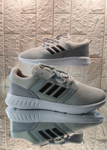 Gri Bağcıklı Erkek Spor Ayakkabı - Görsel 3