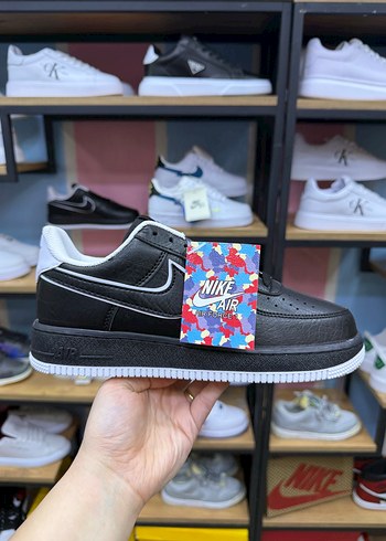 Nike Air Force Siyah Erkek Spor Ayakkabi