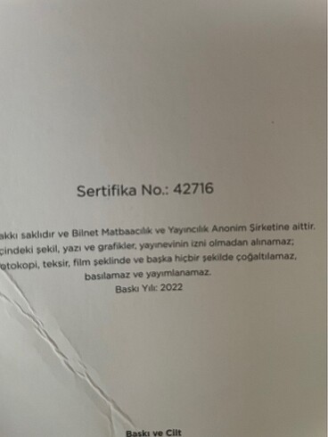  8. Sınıf Bilfen Yayıncılık Türkçe Soru Bankası