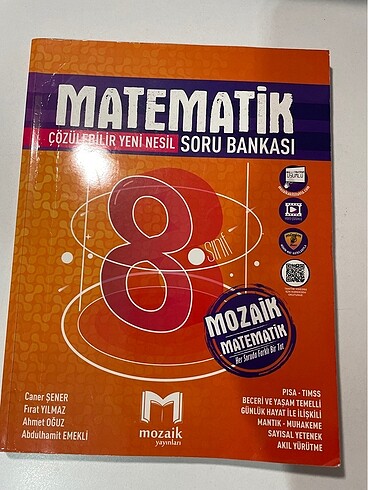 8. Sınıf Mozaik Yayınları Matematik Soru Bankası