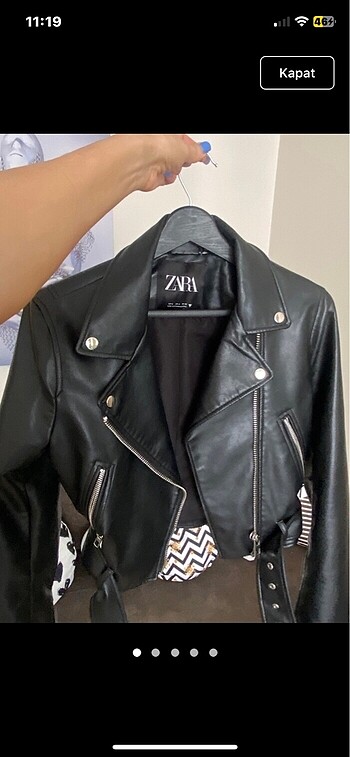 Zara deri ceket