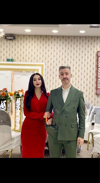 Kırmızı abiye