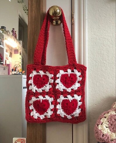 Küçük kalp çanta