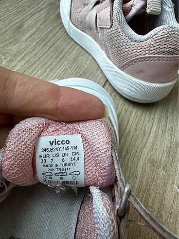 Vicco Vicco bez bebek ayakkabısı