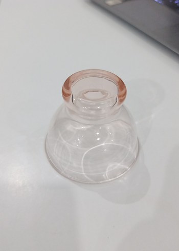 Bej Renkli Modern Tarzda Bardak - Görsel 3