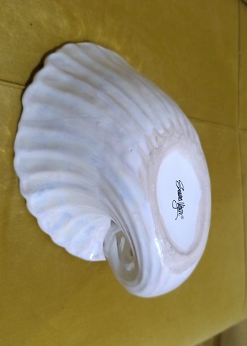 Beyaz Deniz Kabuğu Şeklinde dekor - Görsel 3