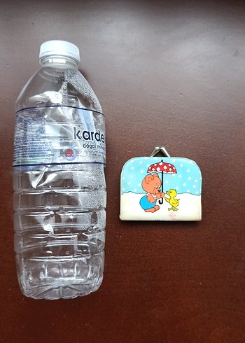 Kalpli Baskılı Renkli Çocuk Cüzdanı - Görsel 2