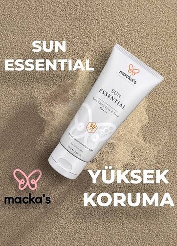 Macka's Güneş Kremi 50+