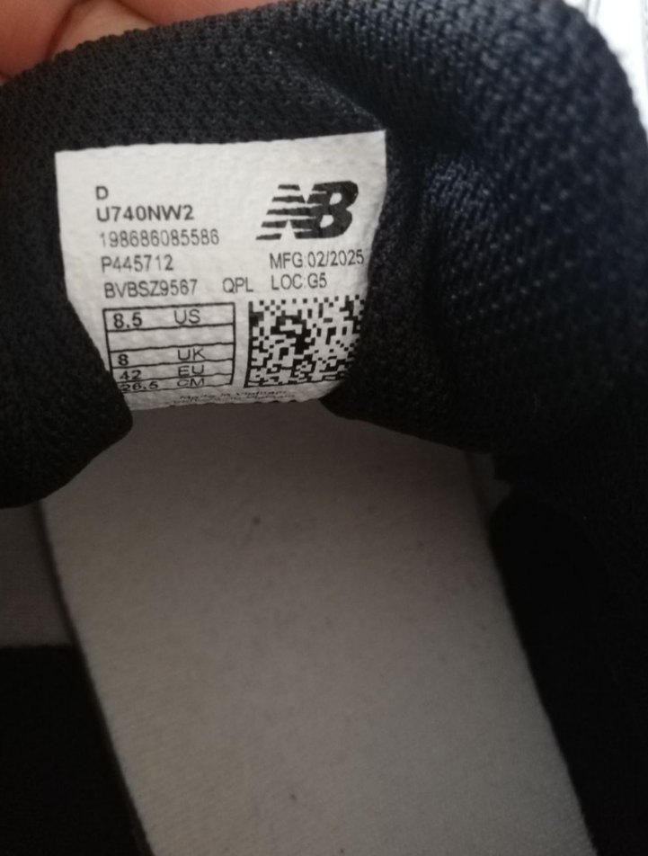 New Balance 740 Antrasit erkek Spor Ayakkabı - Görsel 4