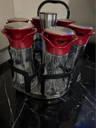 Karaca nori round 7 parça baharat takımı - Görsel 2