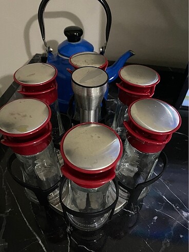 Karaca nori round 7 parça baharat takımı - Görsel 3