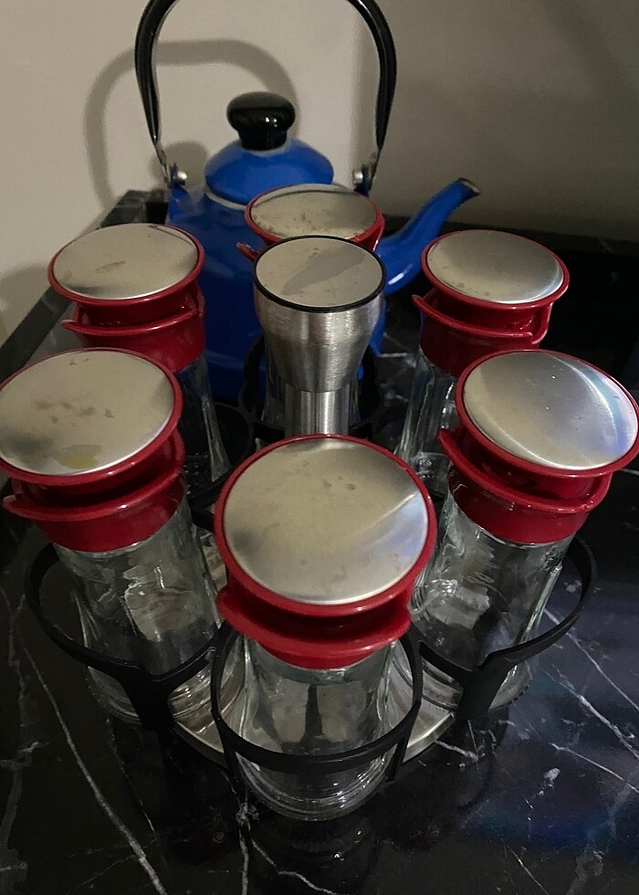 Karaca nori round 7 parça baharat takımı - Görsel 3